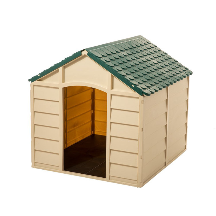 Tucker Murphy Pet™ Decarius Beige/Green Dog House Wayfair